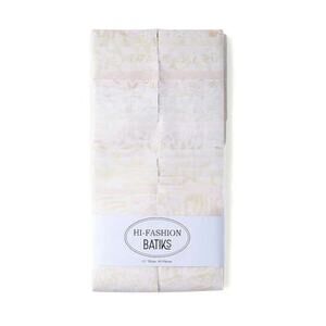 Cream Batiks Jelly Roll by Hi Fashion